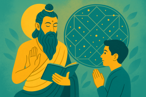 Ученик выбирает школу Джйотиш среди разных курсов и направлений